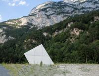 Ventilation building, Gotthard-Ceneri Base tunnel, Erstfeld, Switzerland